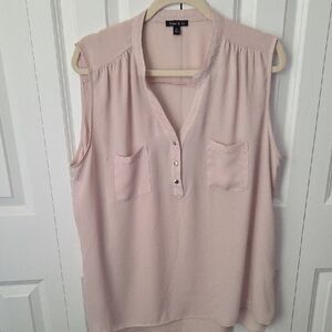 Sami & Jo Blush Sleeveless Blouse